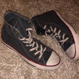 Women’s Grey High Top Converse